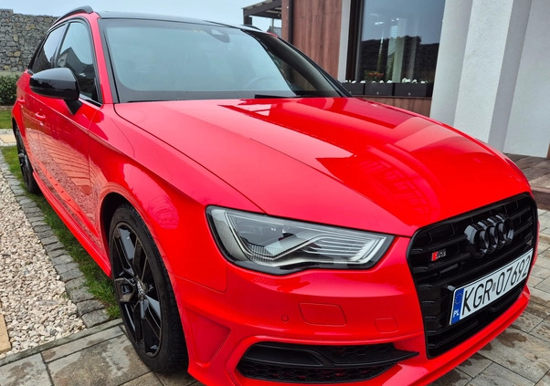 Audi S3 cena 99000 przebieg: 149200, rok produkcji 2016 z Kraków małe 781